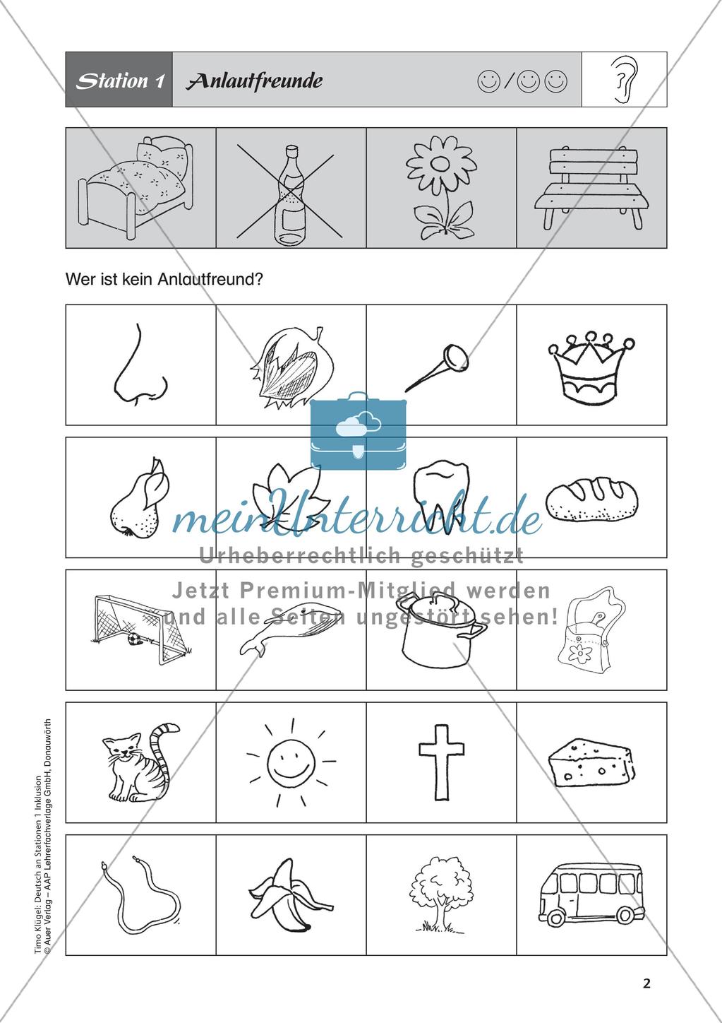 Hören von Anlauten Preview 4