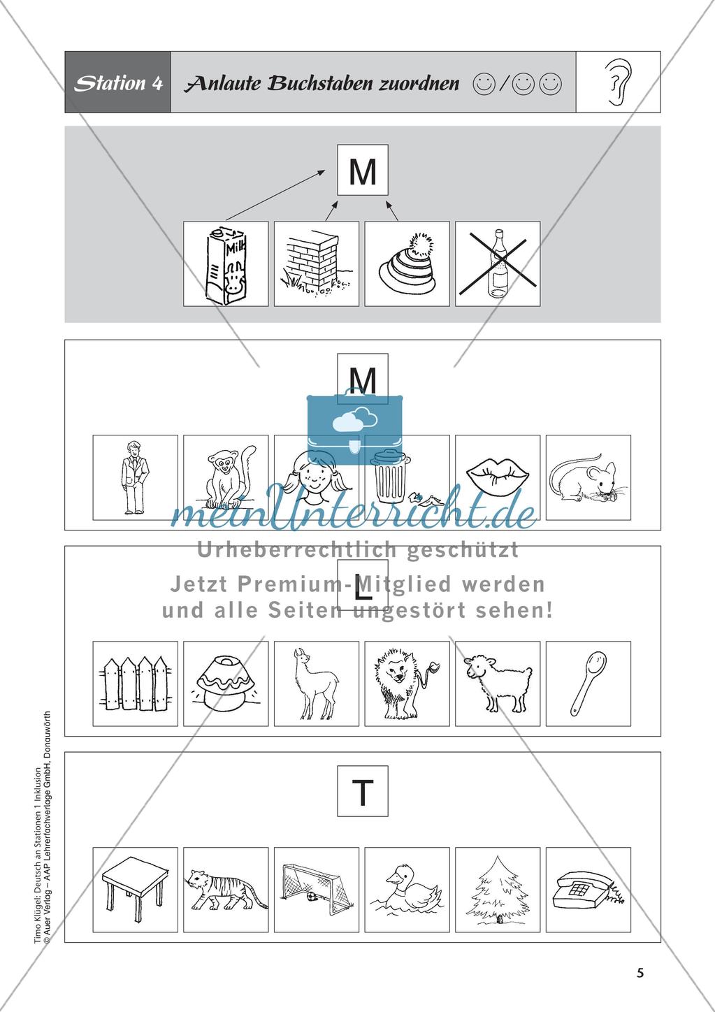 Hören von Anlauten Preview 7