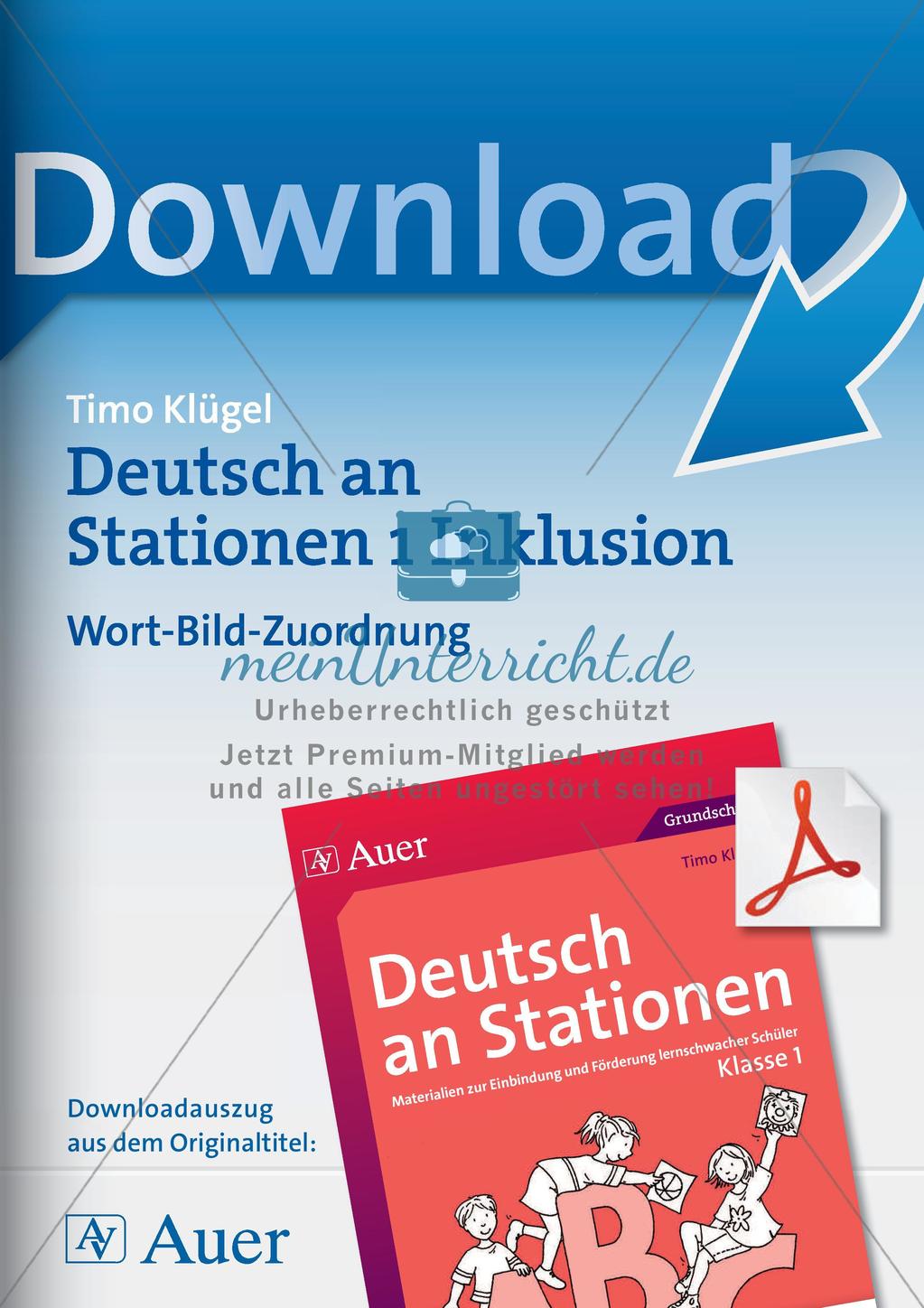 Wort-Bild-Zuordnung Preview 1