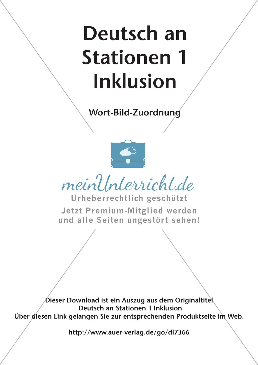 Wort-Bild-Zuordnung Preview 2