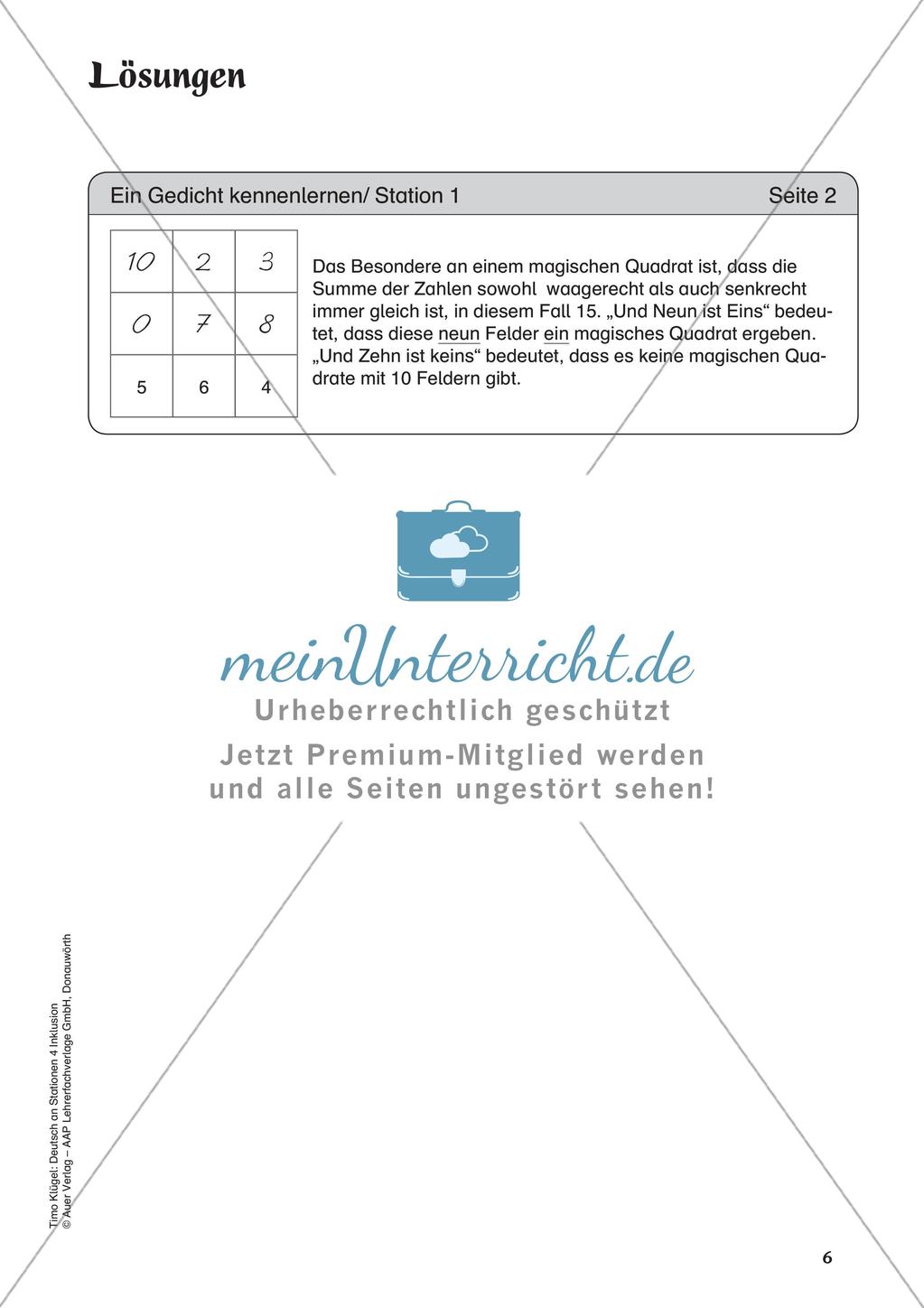 Erste Analyse von Gedichten Preview 8