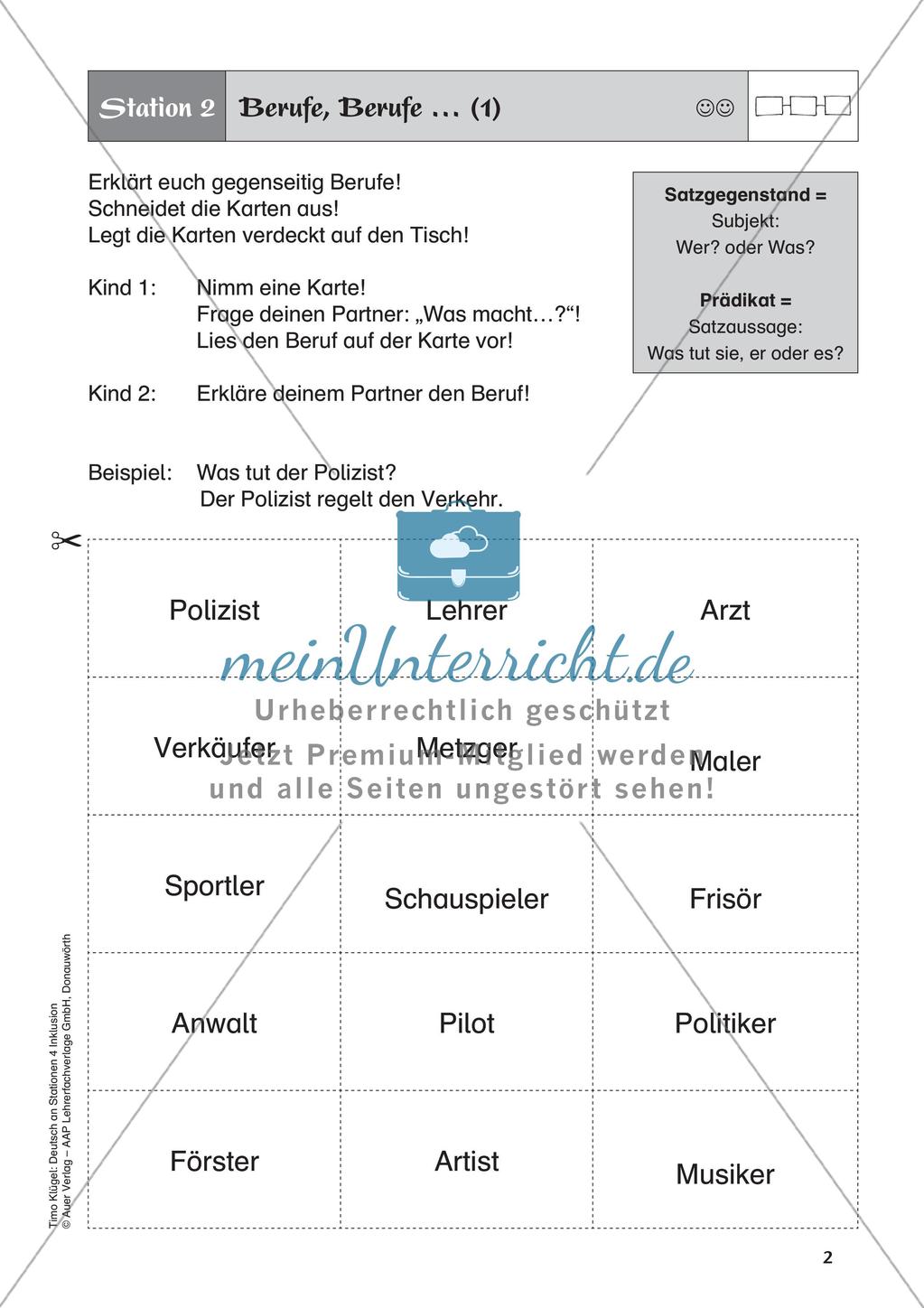 Satzglieder Preview 4