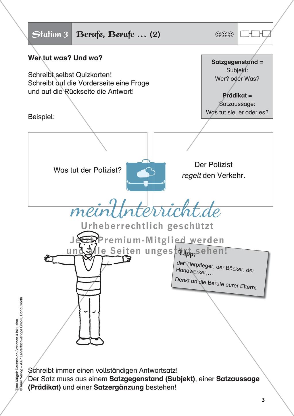 Satzglieder Preview 5
