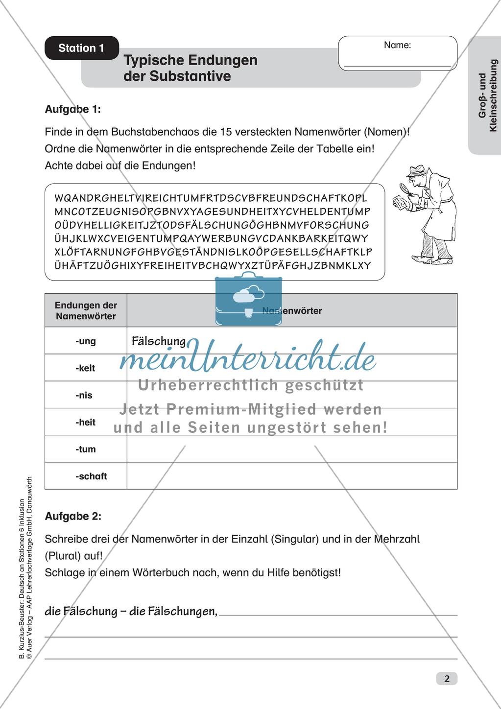 Groß- und Kleinschreibung Preview 4