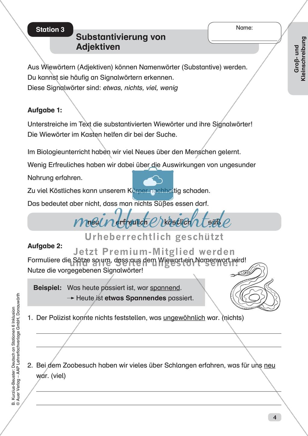 Groß- und Kleinschreibung Preview 6