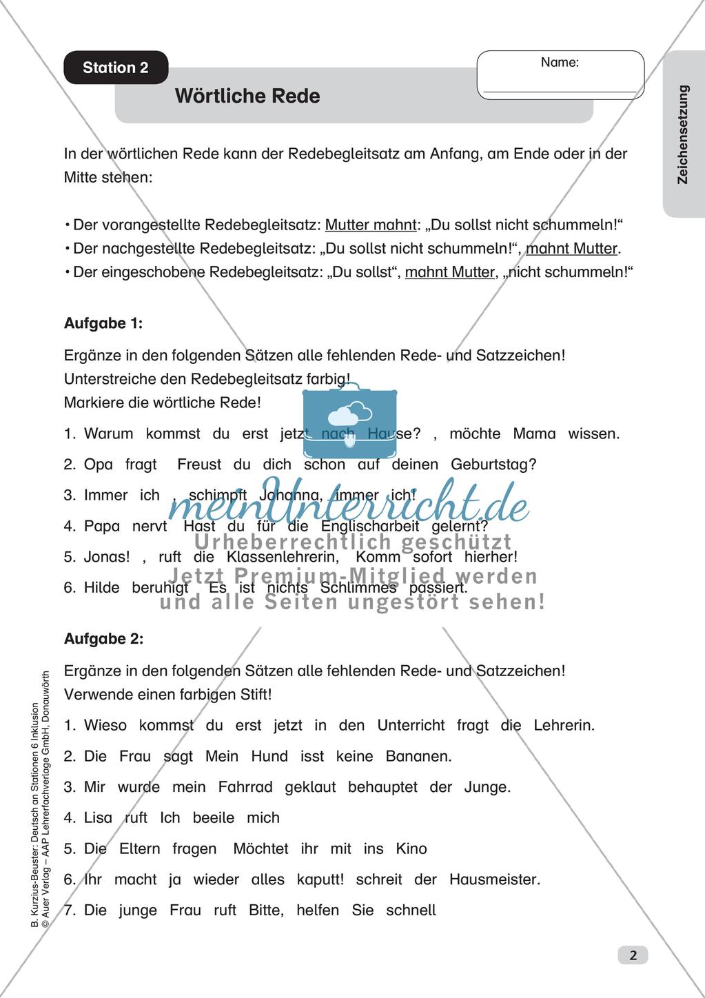 Zeichensetzung Preview 4
