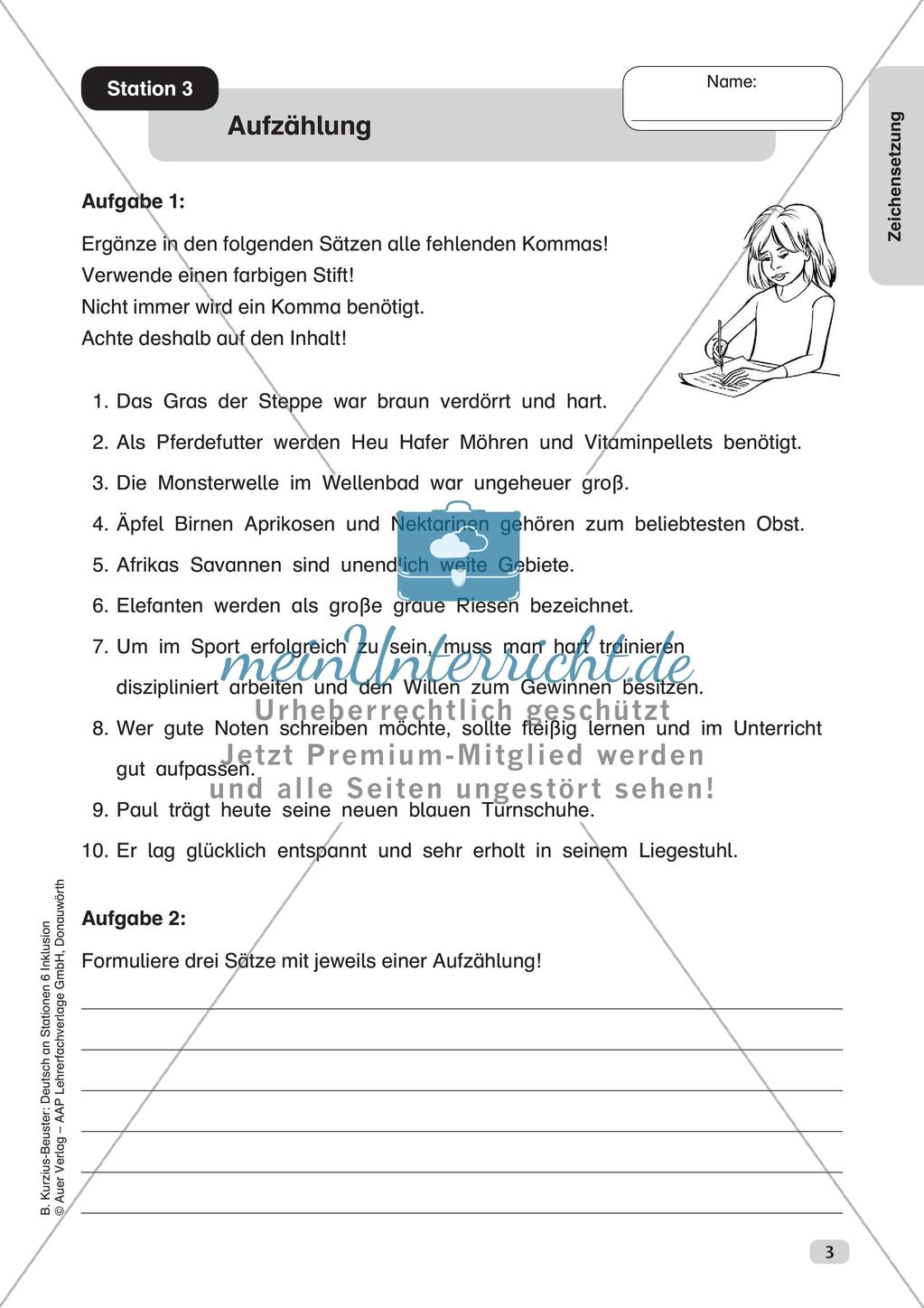 Zeichensetzung Preview 5