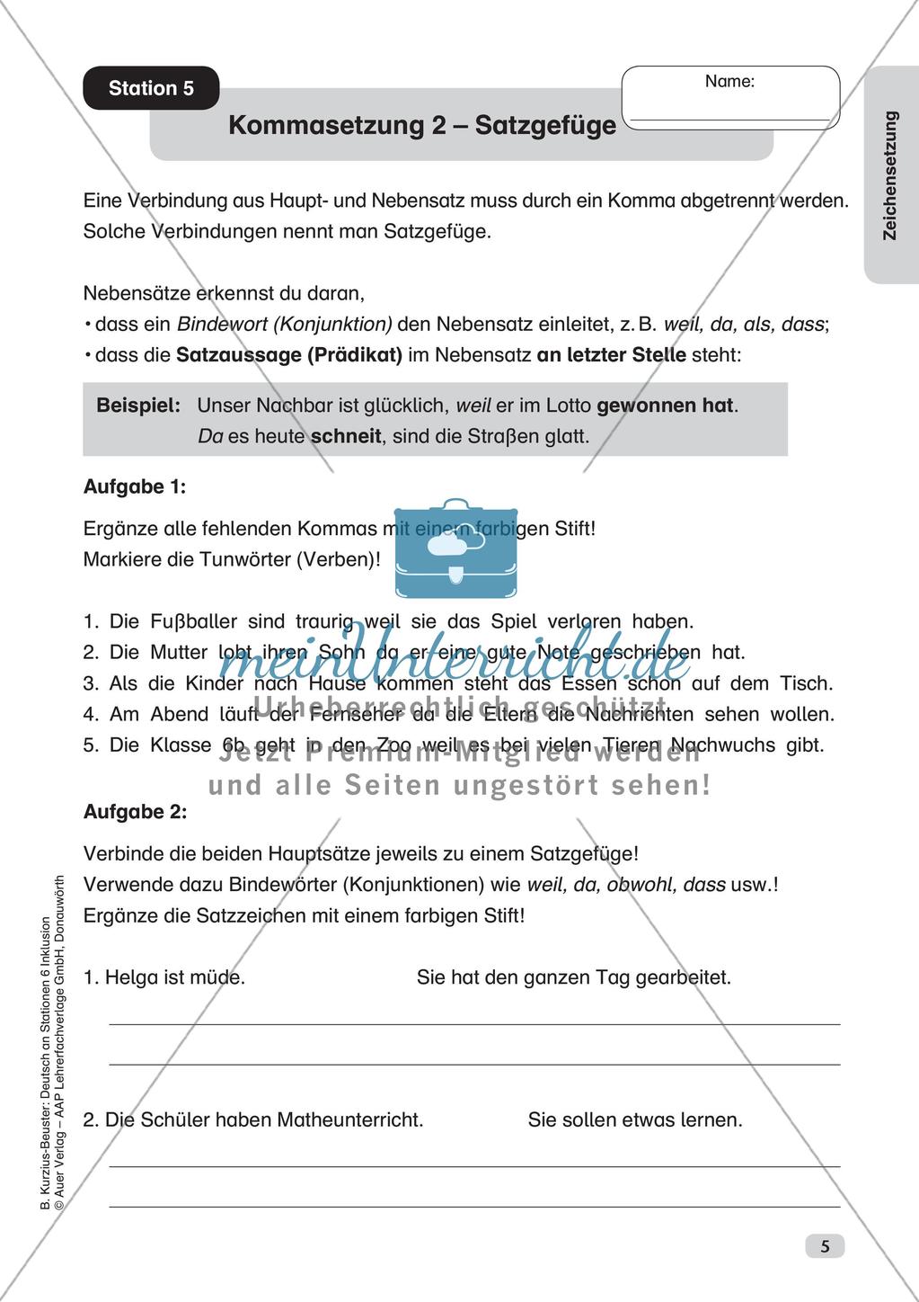 Zeichensetzung Preview 7