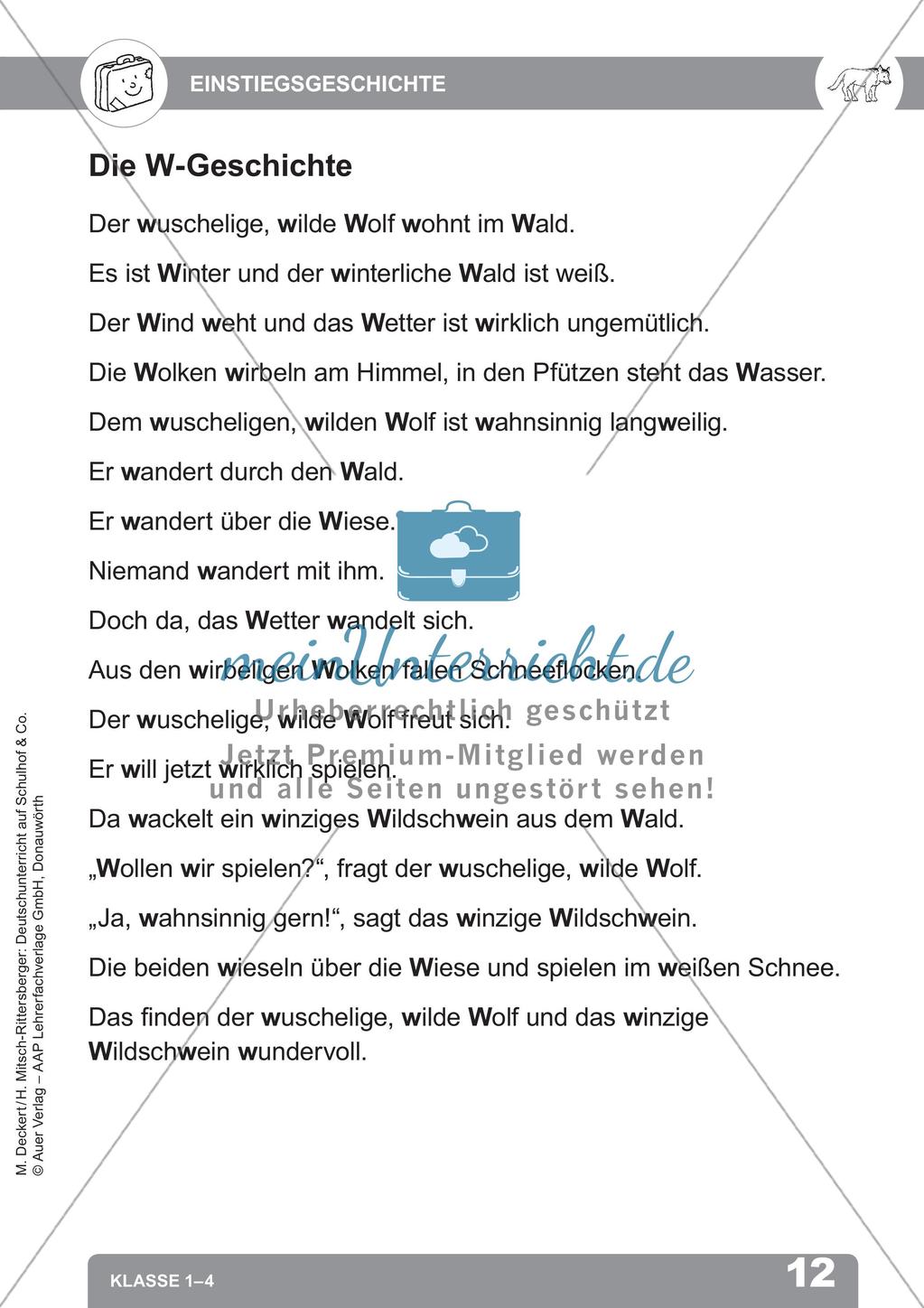Deutschunterricht auf dem Schulhof: Schreiben anregen Preview 14