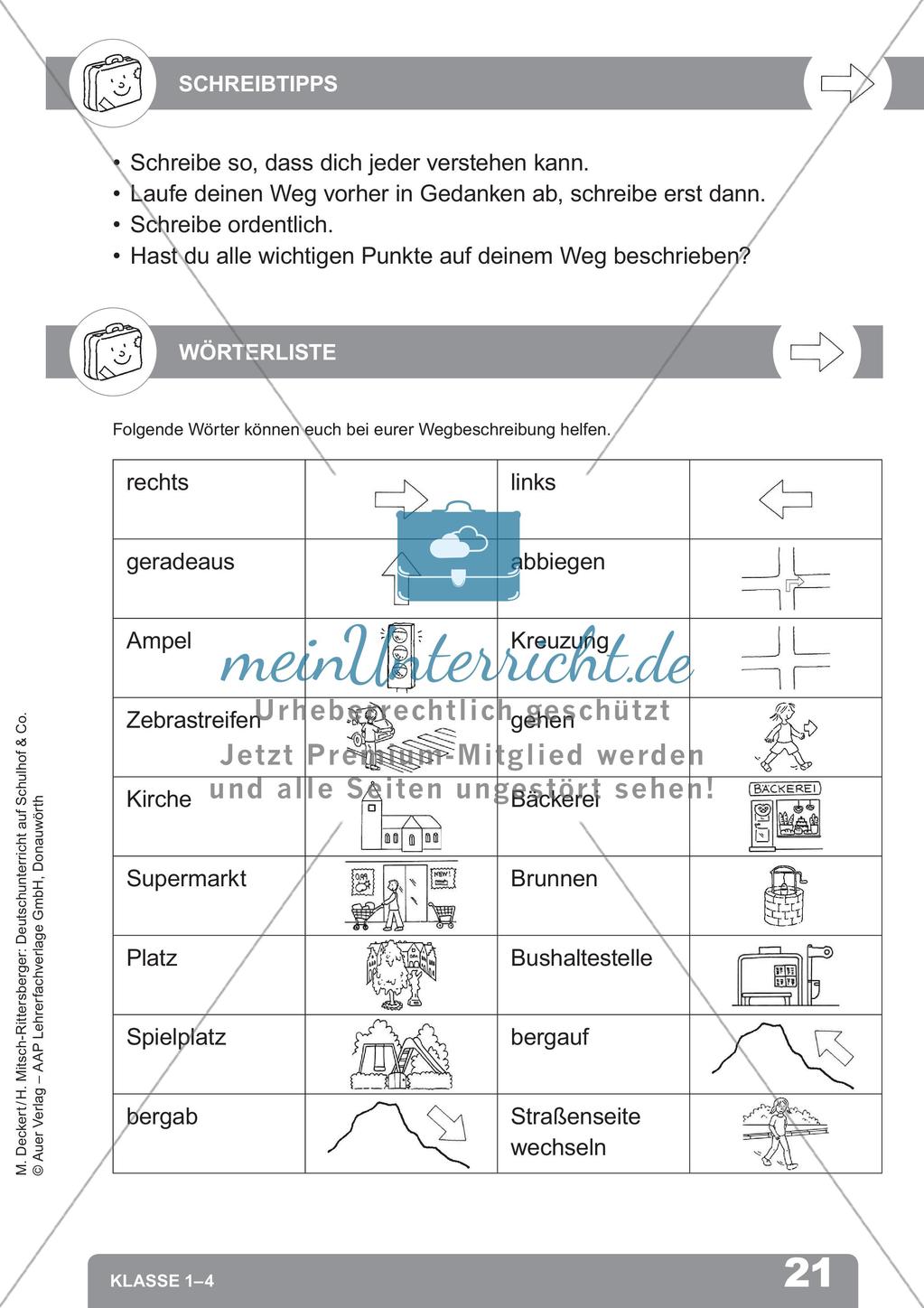 Deutschunterricht auf dem Schulhof: Schreiben anregen Preview 23