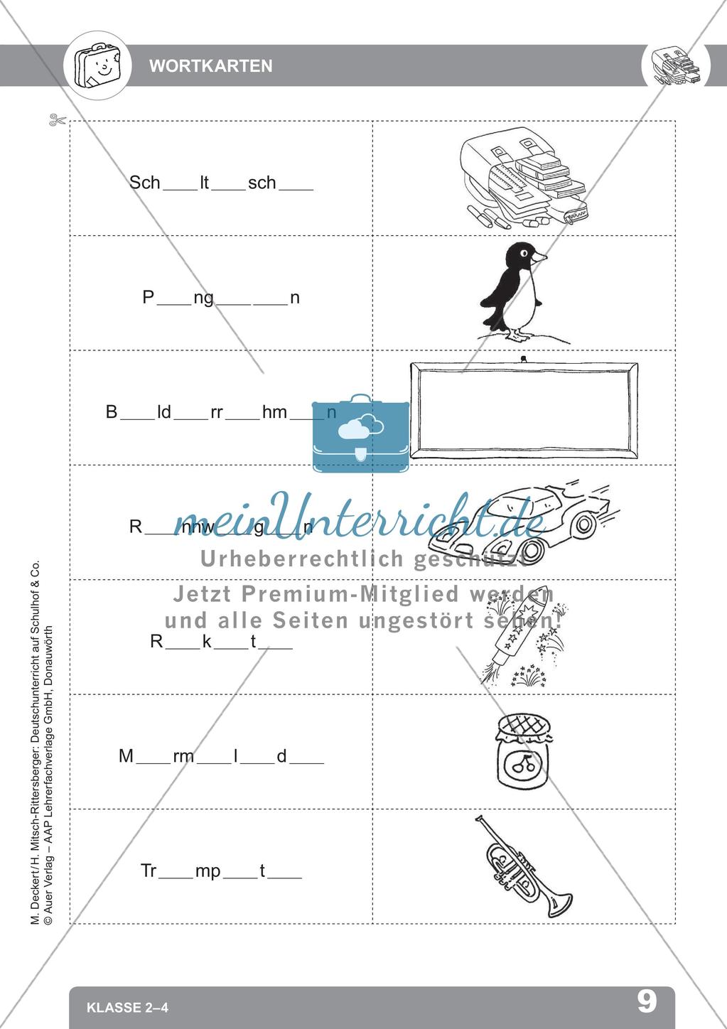Deutschunterricht auf dem Schulhof: Sprache untersuchen Preview 11