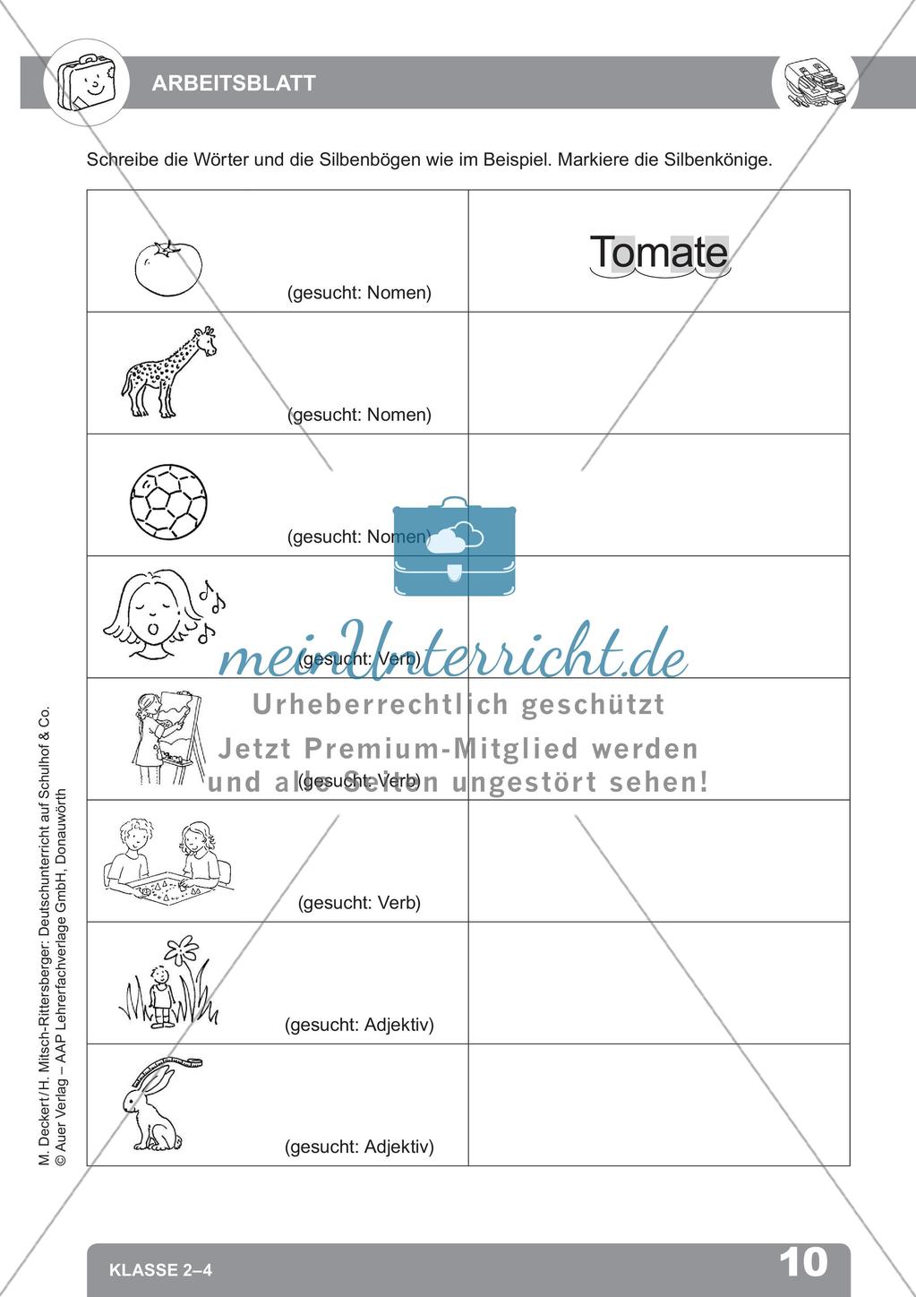 Deutschunterricht auf dem Schulhof: Sprache untersuchen Preview 12