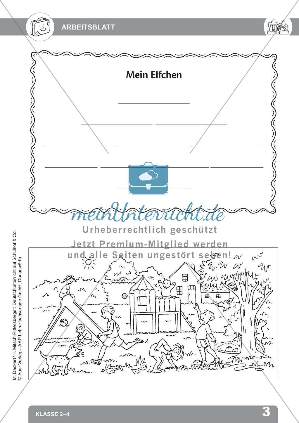 Deutschunterricht auf dem Schulhof: Sprache untersuchen Preview 5