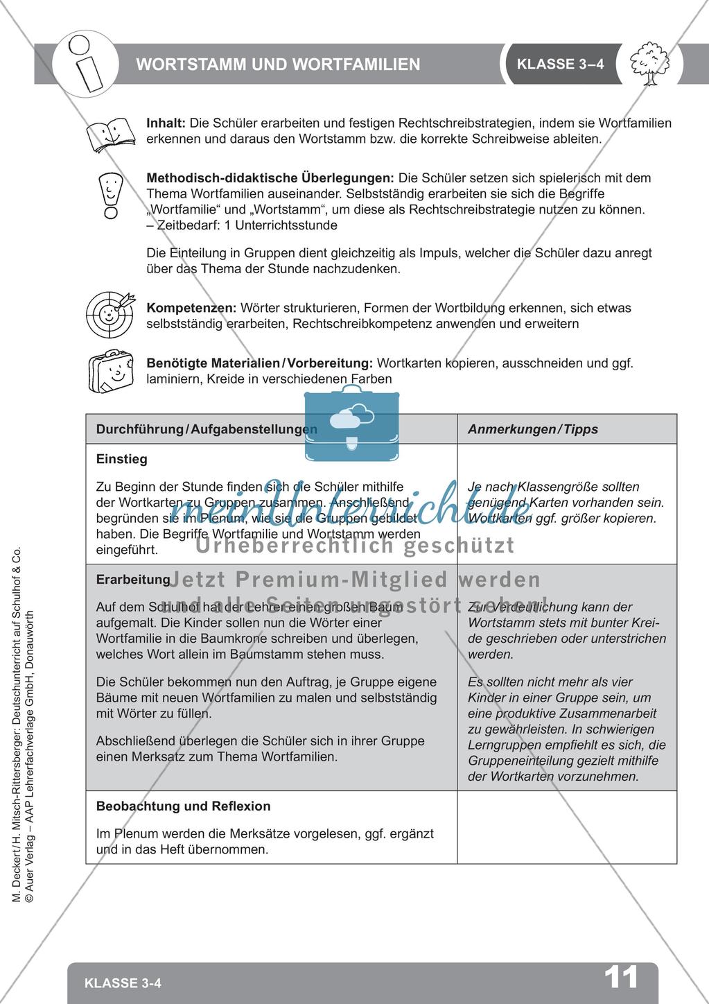 Deutschunterricht auf dem Schulhof Preview 13