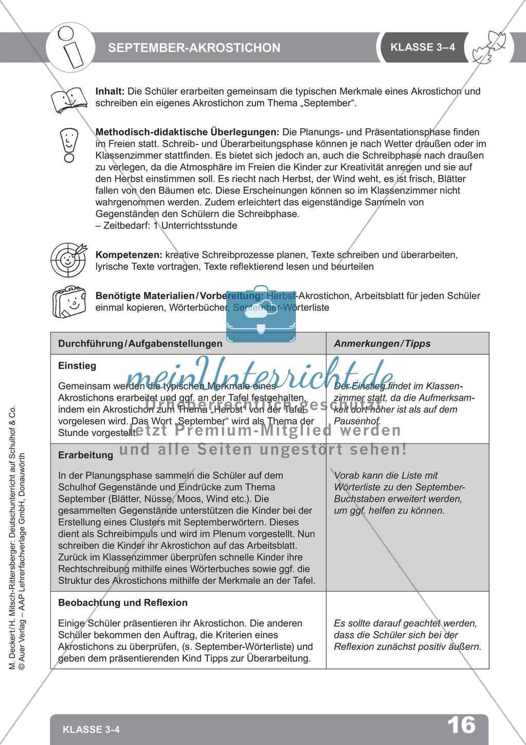 Deutschunterricht auf dem Schulhof Preview 18