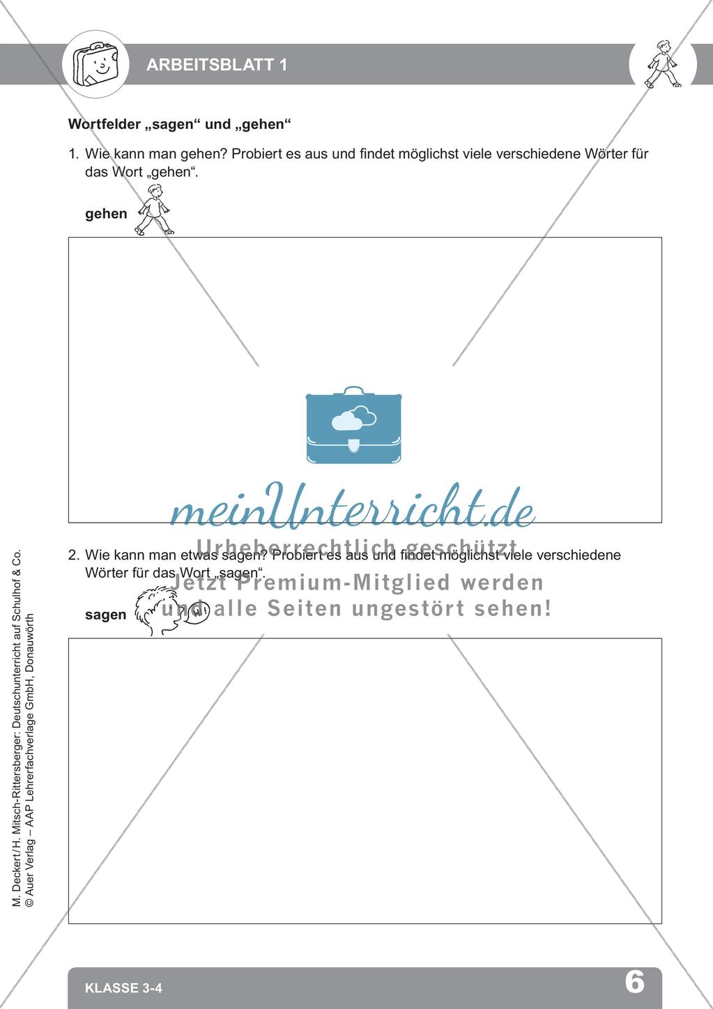 Deutschunterricht auf dem Schulhof Preview 8