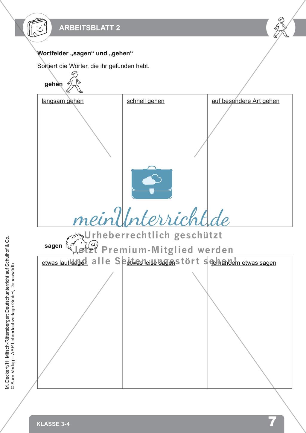 Deutschunterricht auf dem Schulhof Preview 9