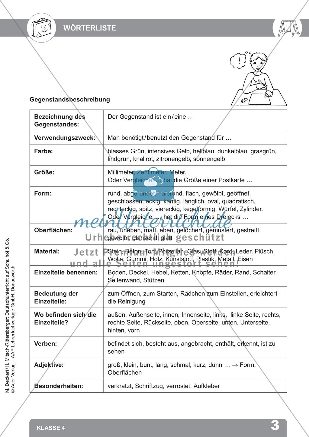 Deutschunterricht auf dem Schulhof Preview 5