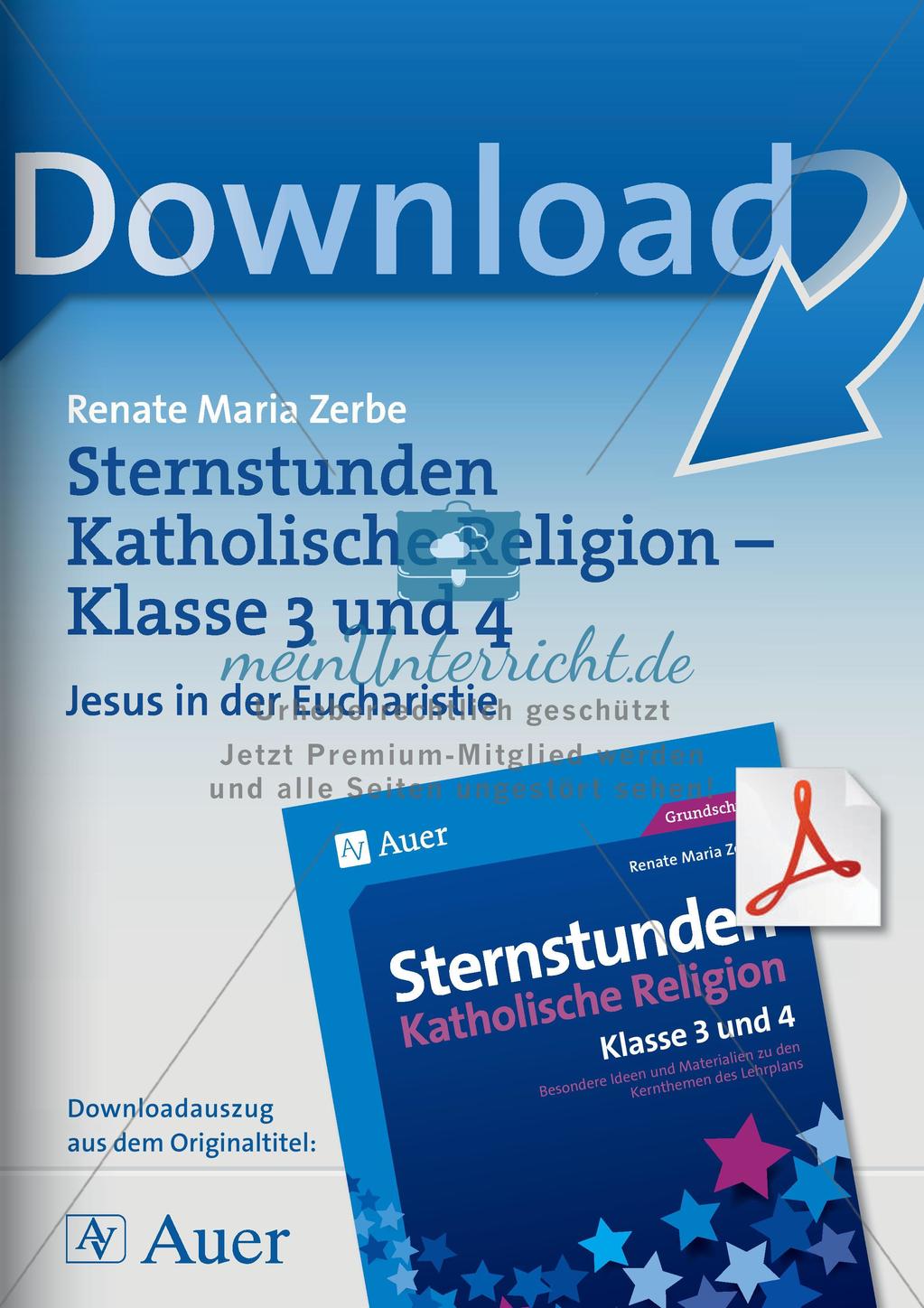 Jesus in der Eucharistie Preview 1