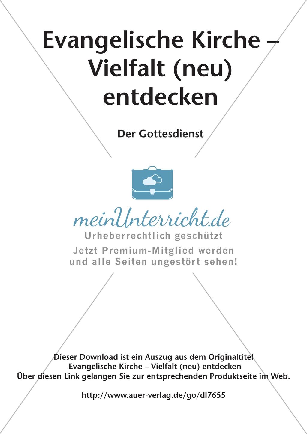 Der Gottesdienst Preview 2