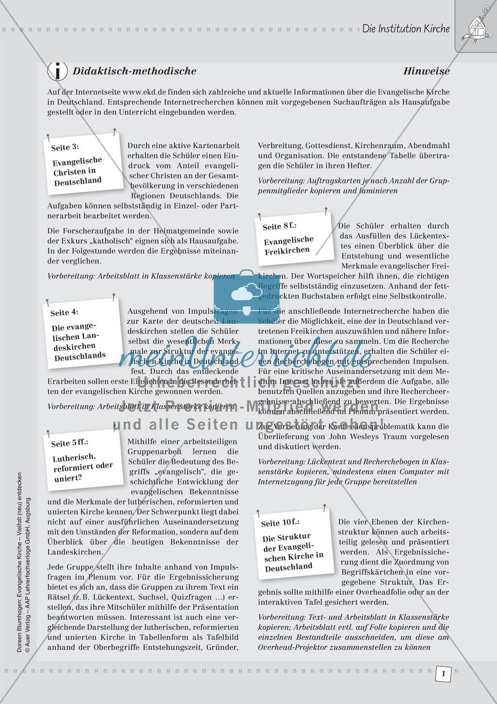 Die Institution Kirche Preview 3