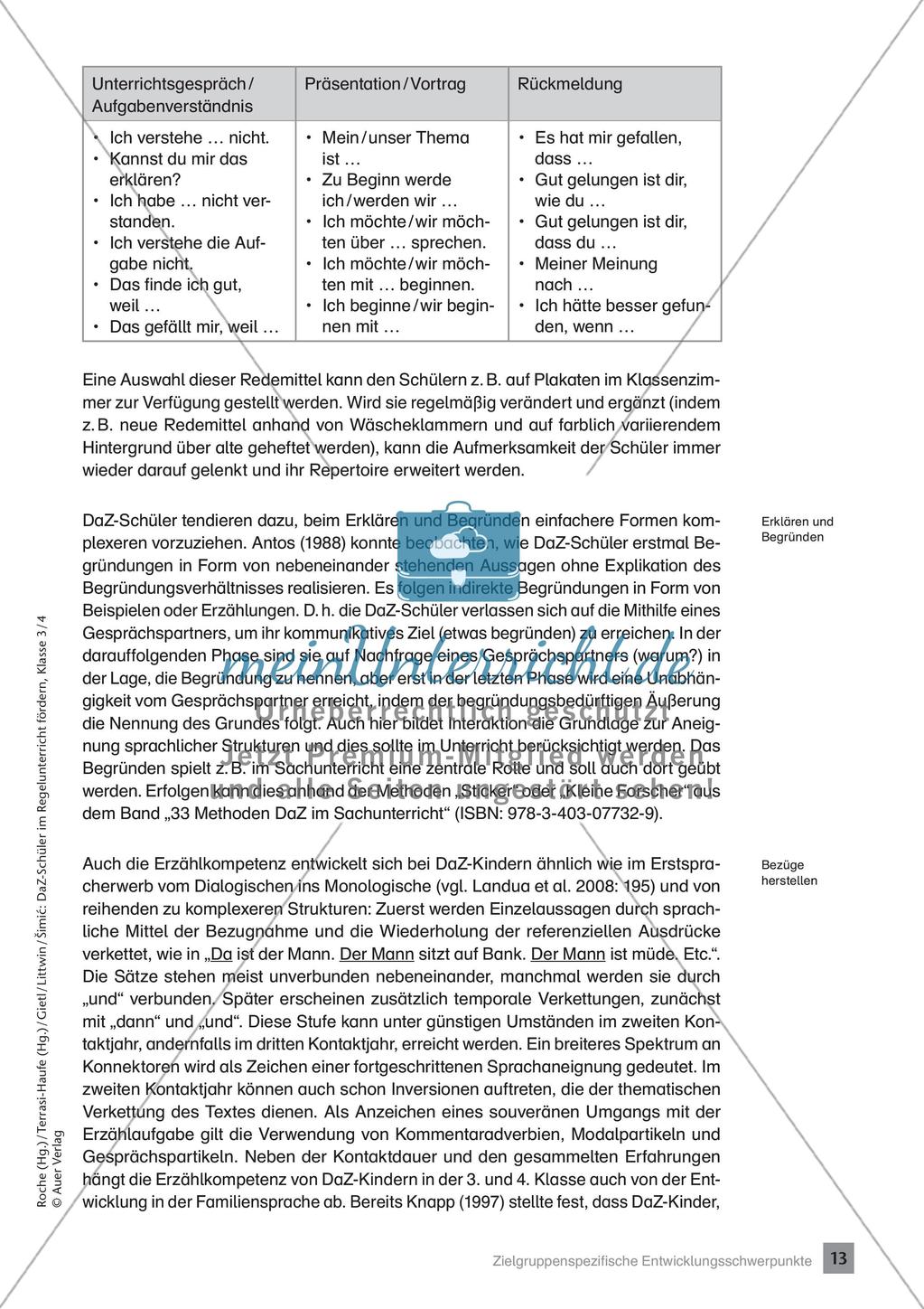 Förderung im Regelunterricht: Hintergrundwissen Preview 15
