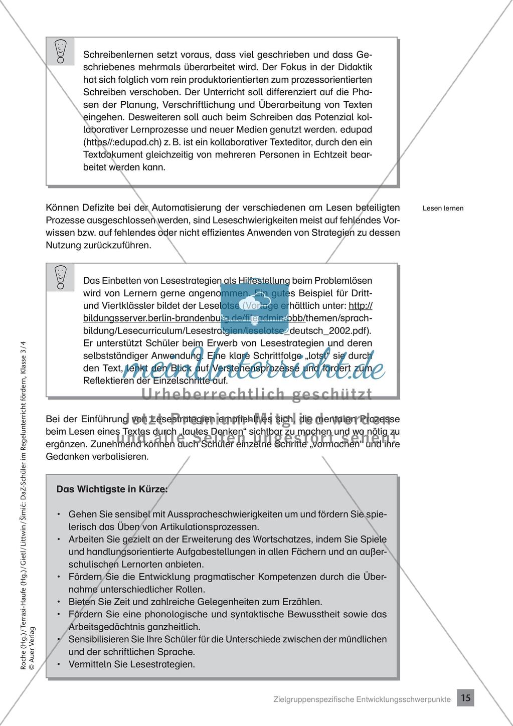 Förderung im Regelunterricht: Hintergrundwissen Preview 17