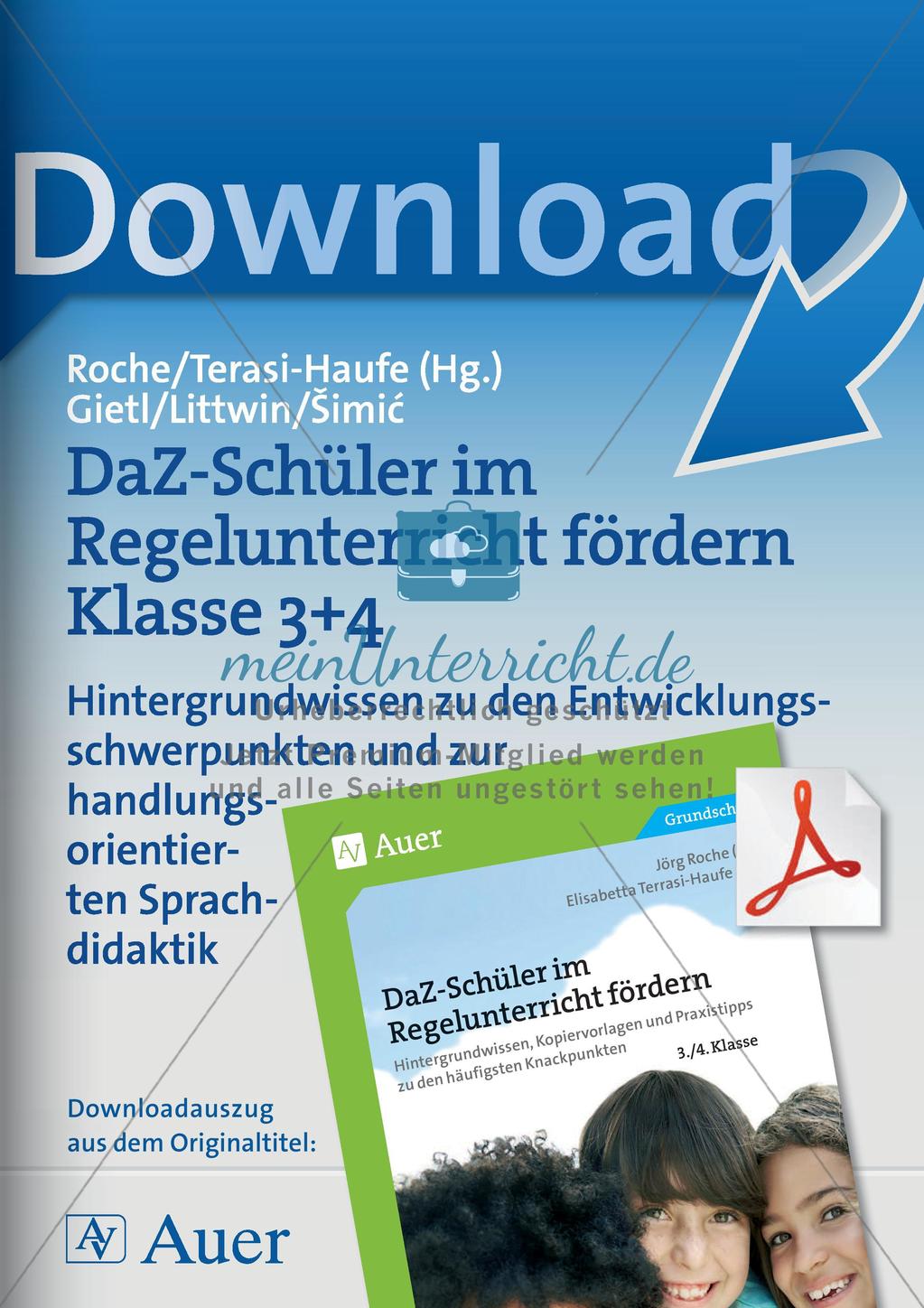 Förderung im Regelunterricht: Hintergrundwissen Preview 1