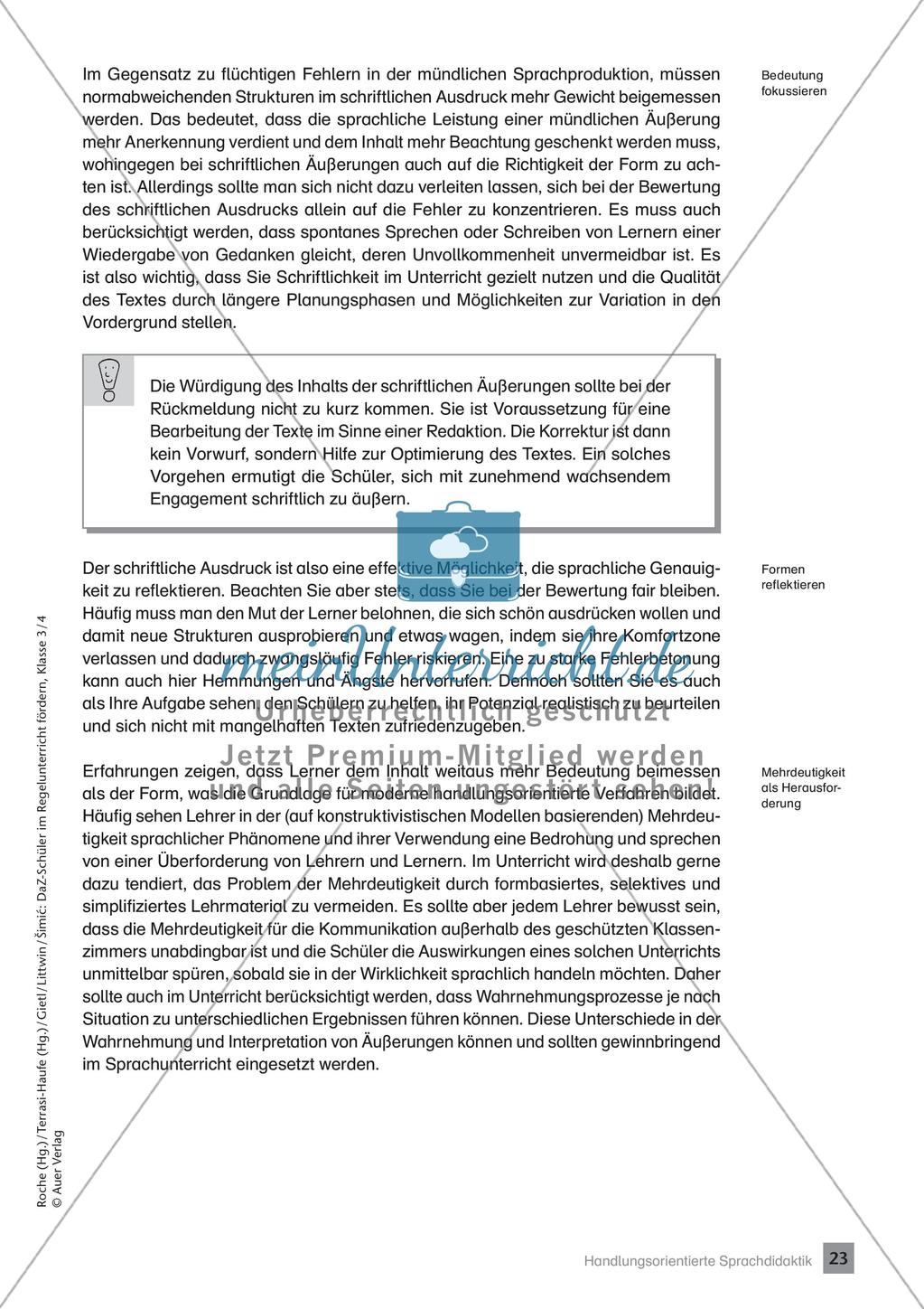 Förderung im Regelunterricht: Hintergrundwissen Preview 25