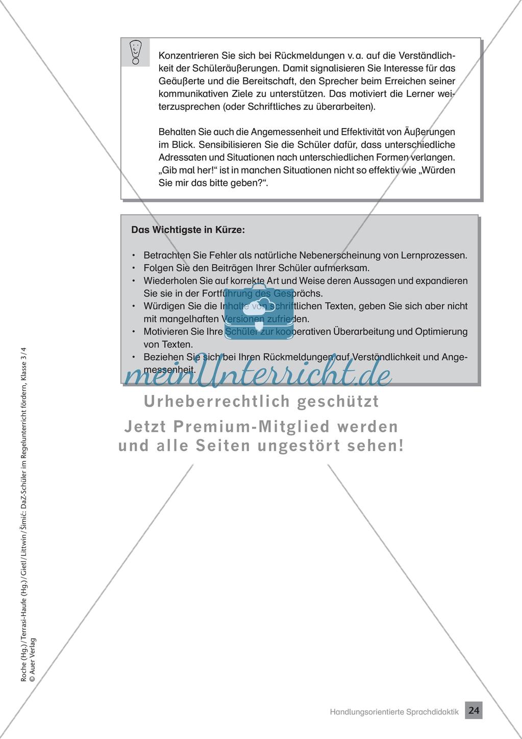 Förderung im Regelunterricht: Hintergrundwissen Preview 26