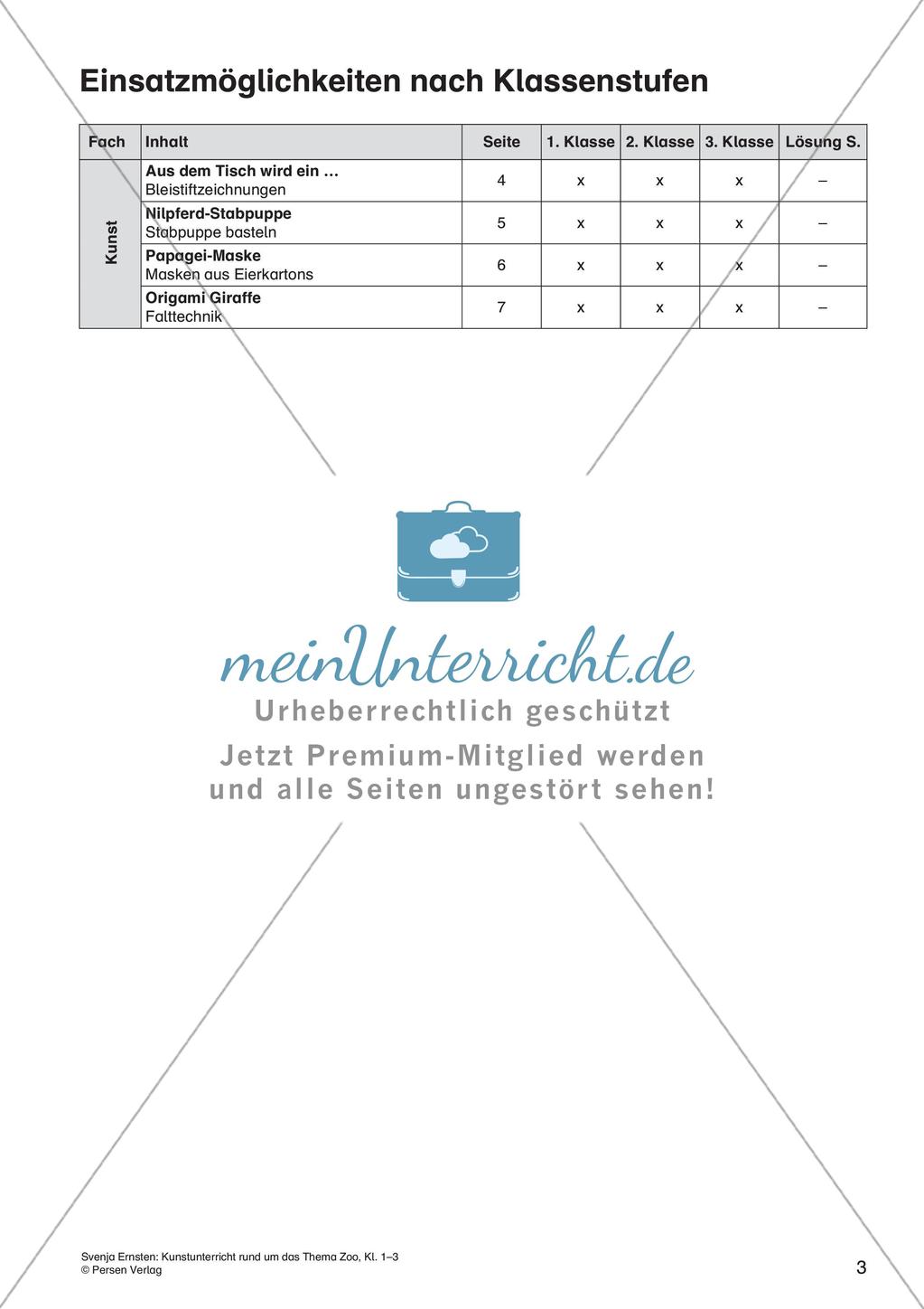 Lernwerkstatt Zoo: Künstlerische Gestaltungen Preview 5