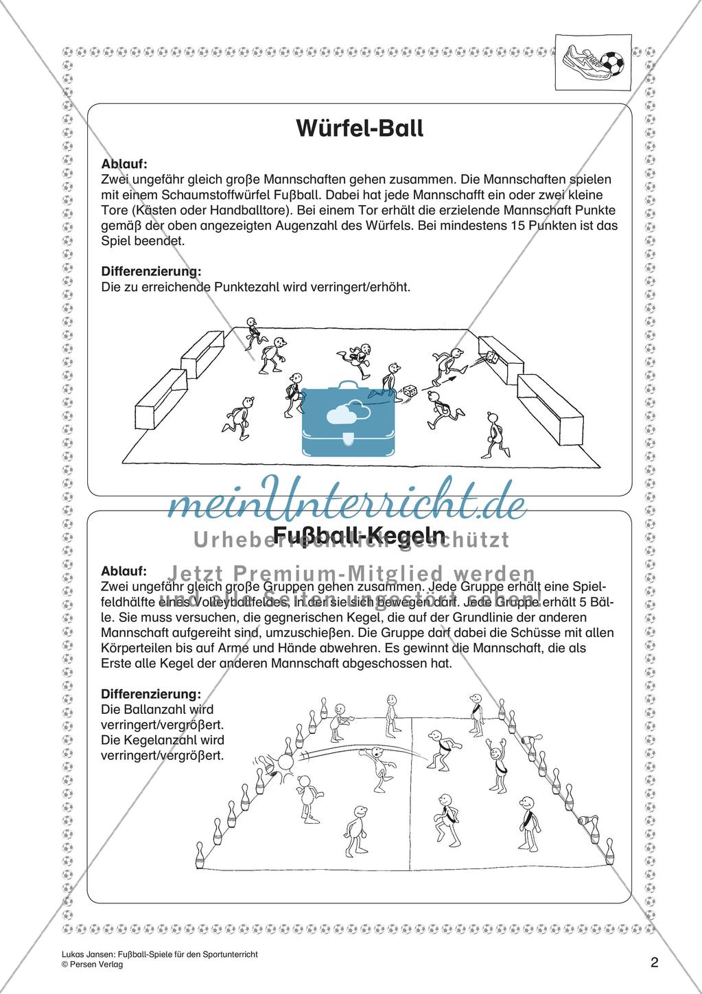 Fußball: Ballfertigkeiten aufbauen Preview 4
