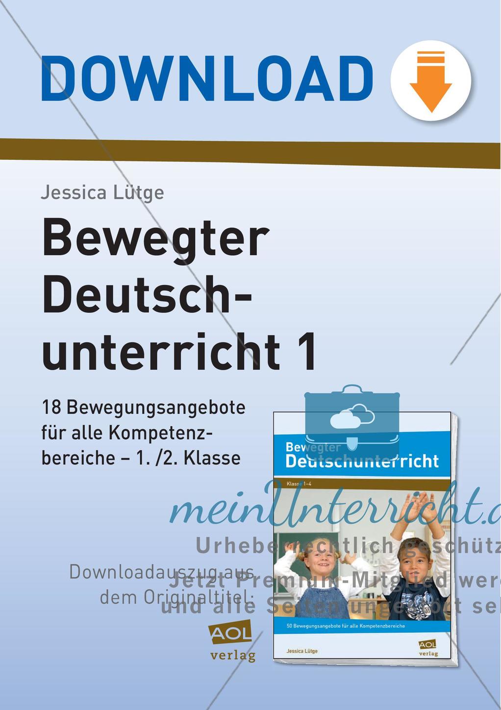 Bewegungsangebote für alle Kompetenzbereiche: Teil 1 Preview 1