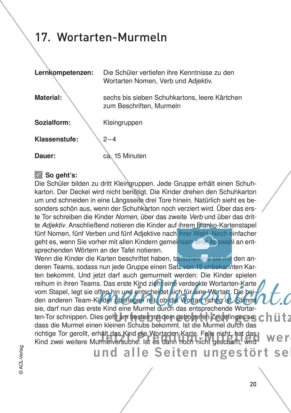 Bewegungsangebote für alle Kompetenzbereiche: Teil 1 Preview 22