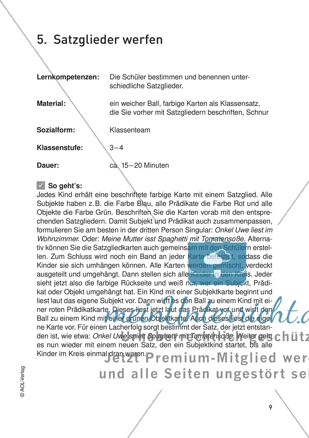 Bewegungsangebote für alle Kompetenzbereiche: Teil 3 Preview 11