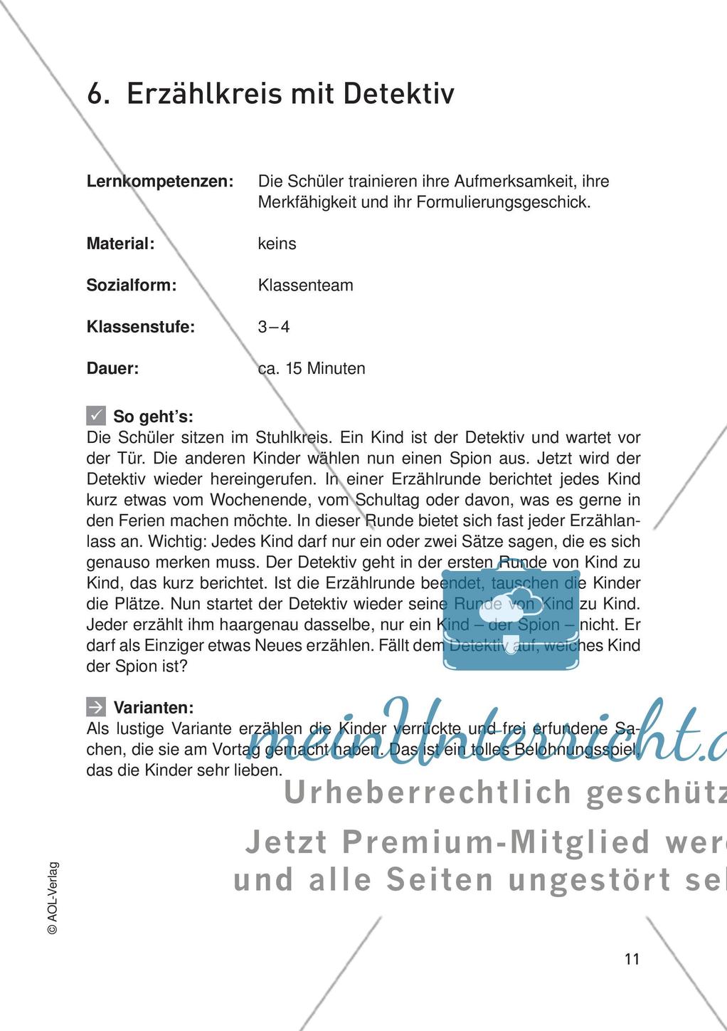 Bewegungsangebote für alle Kompetenzbereiche: Teil 3 Preview 13