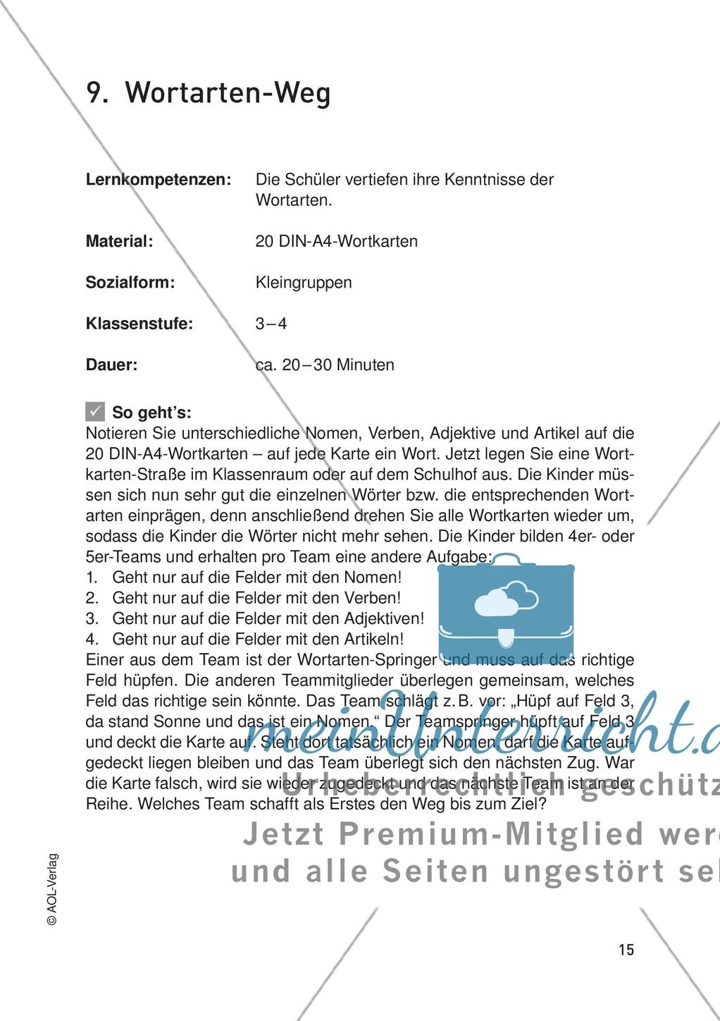 Bewegungsangebote für alle Kompetenzbereiche: Teil 3 Preview 17