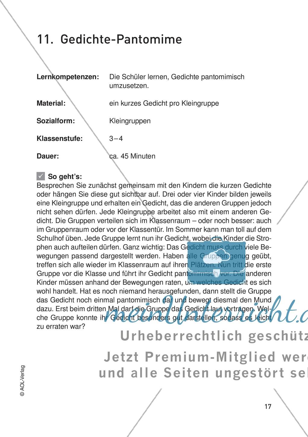 Bewegungsangebote für alle Kompetenzbereiche: Teil 3 Preview 19