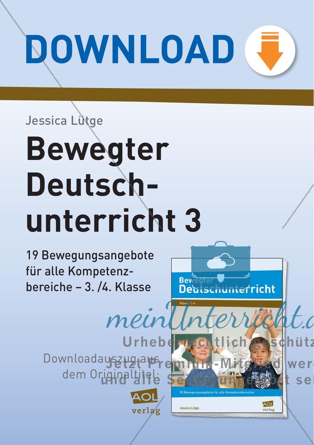 Bewegungsangebote für alle Kompetenzbereiche: Teil 3 Preview 1