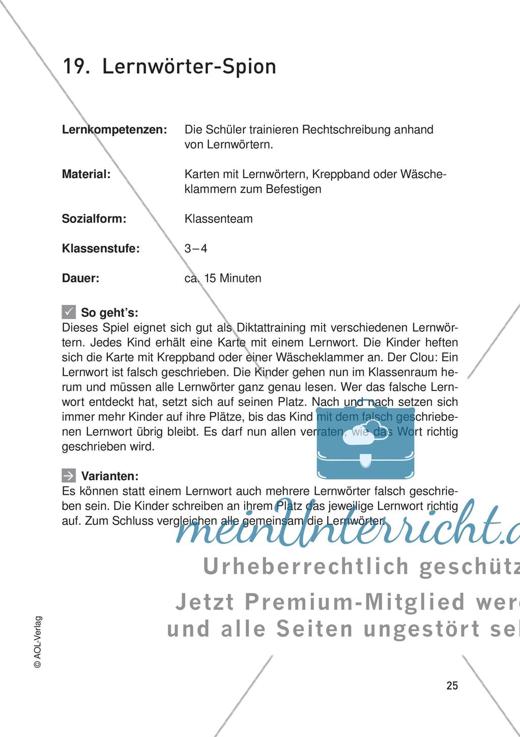 Bewegungsangebote für alle Kompetenzbereiche: Teil 3 Preview 27