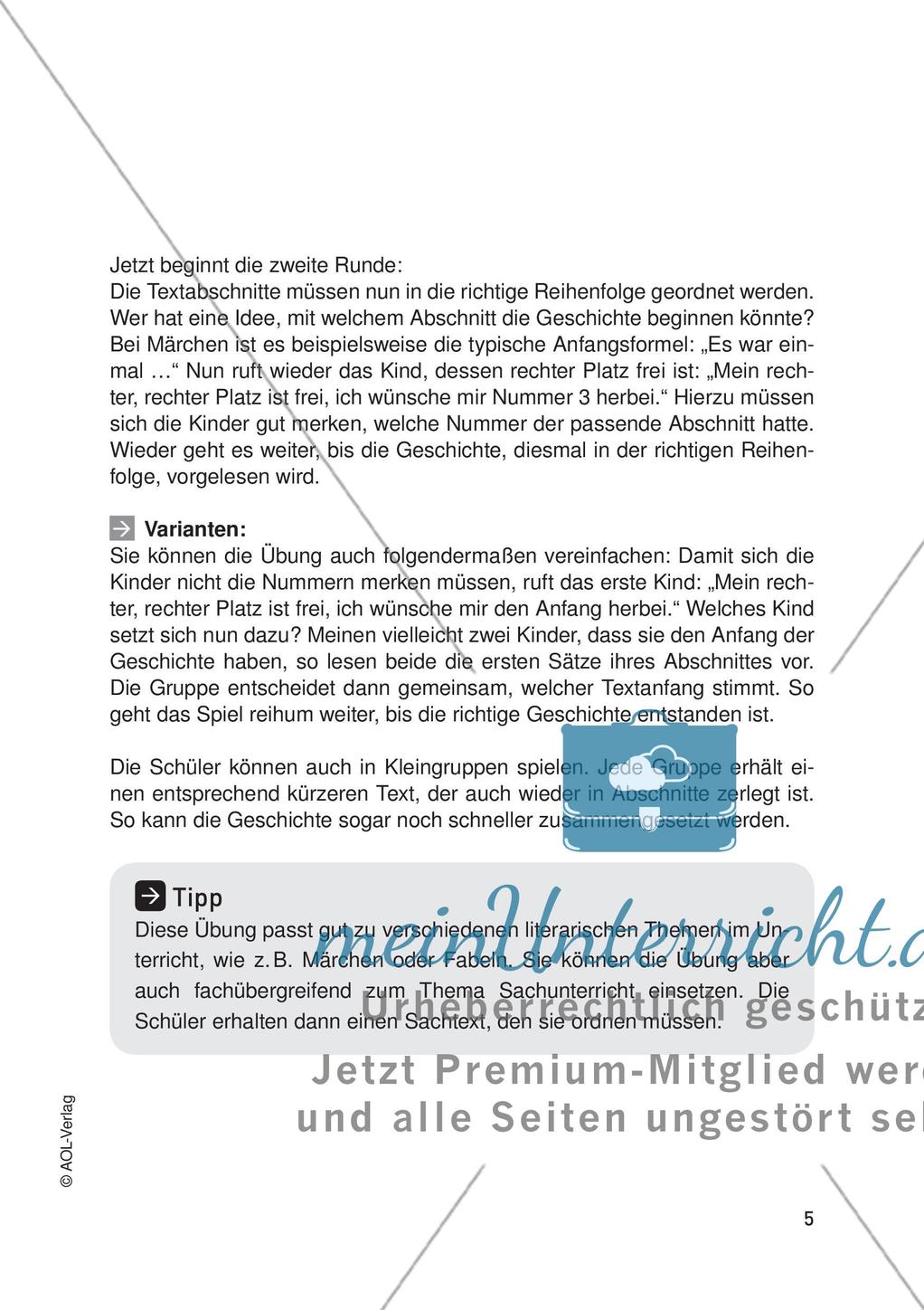 Bewegungsangebote für alle Kompetenzbereiche: Teil 3 Preview 7