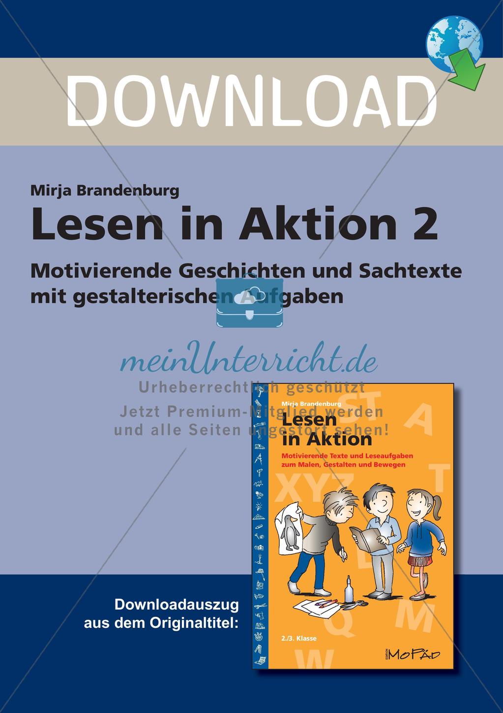 Geschichten und Sachtexte mit gestalterischen Aufgaben Preview 1