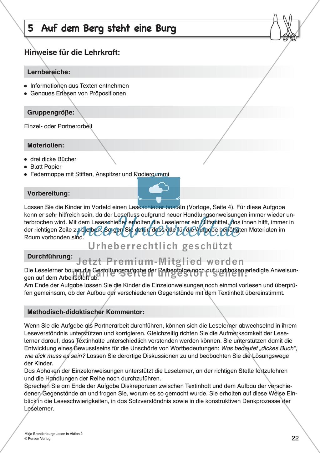 Geschichten und Sachtexte mit gestalterischen Aufgaben Preview 24