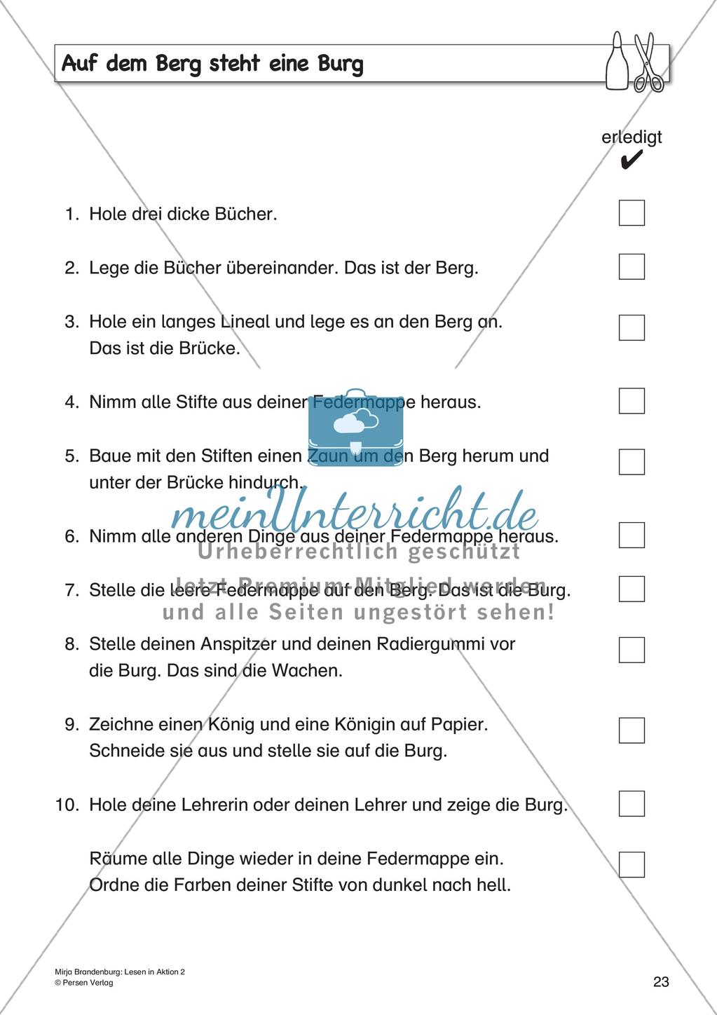 Geschichten und Sachtexte mit gestalterischen Aufgaben Preview 25