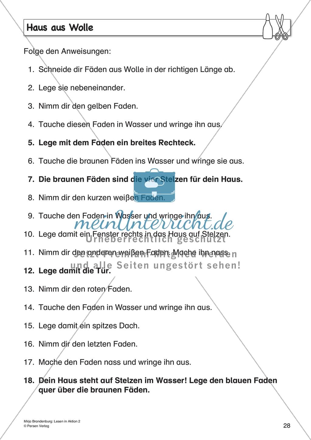 Geschichten und Sachtexte mit gestalterischen Aufgaben Preview 30