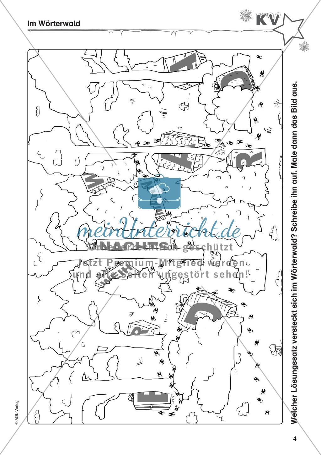 Adventsgeschichte: Wildschwein Willi und der Weihnachtsmann Preview 6