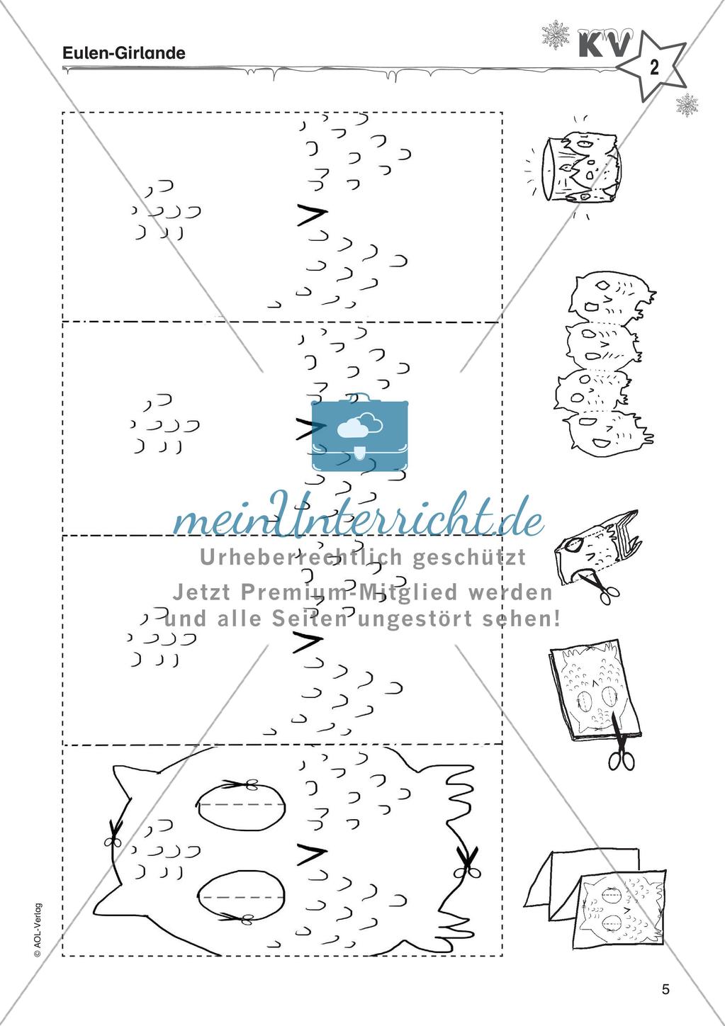 Adventsgeschichte: Eule Eurelia und das Christkind Preview 7