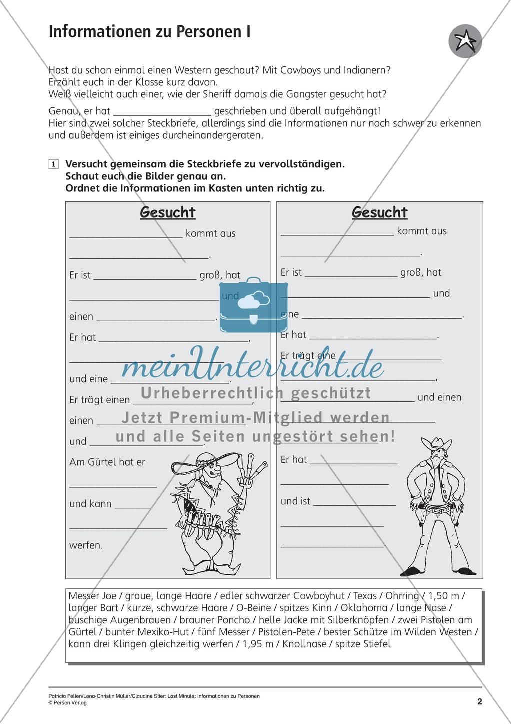 Erstellen eines Steckbriefs Preview 5
