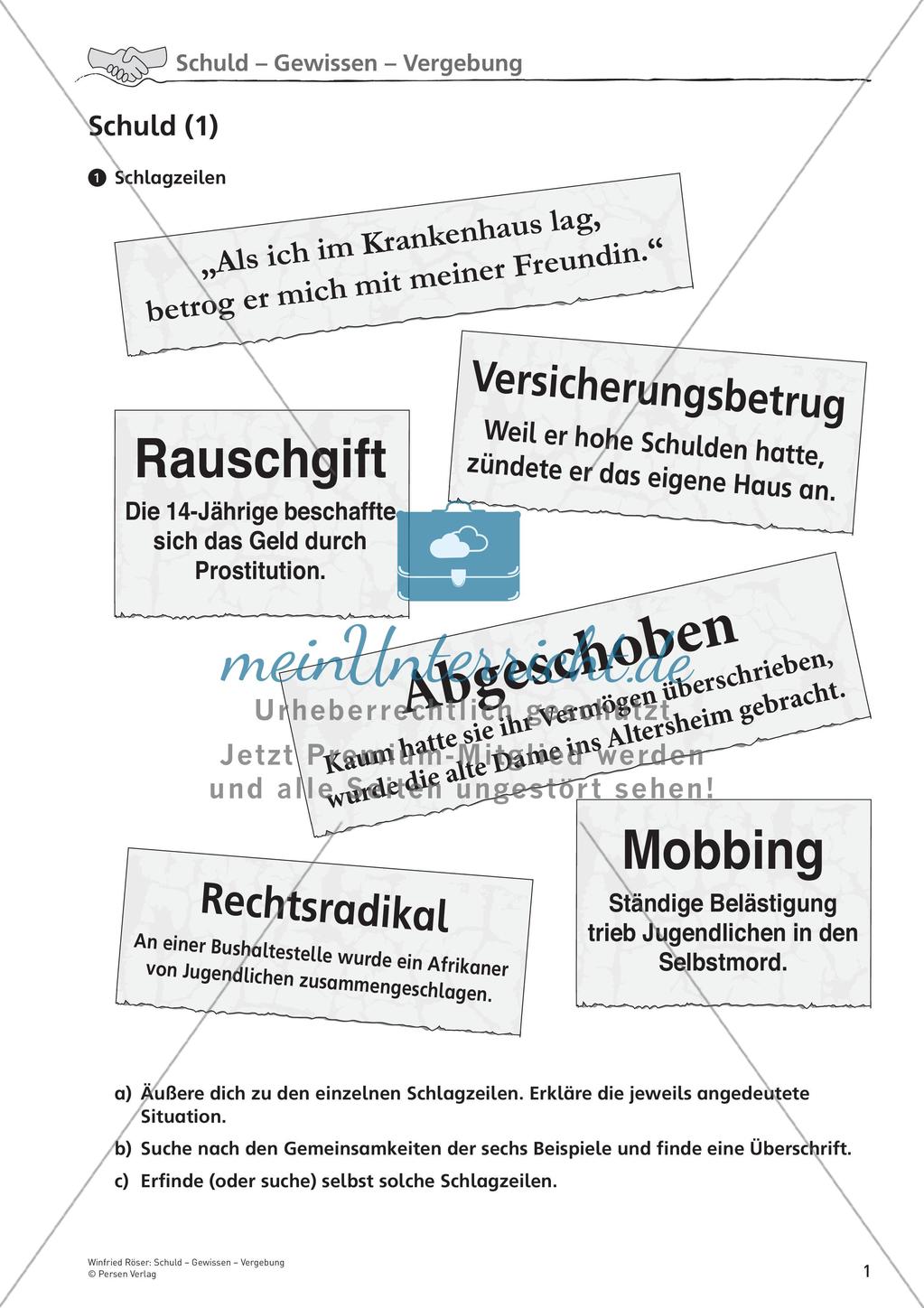 Schuld, Gewissen und Vergebung Preview 3