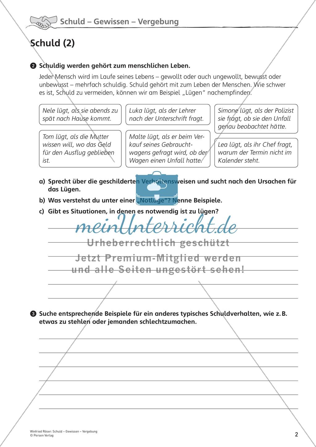 Schuld, Gewissen und Vergebung Preview 4